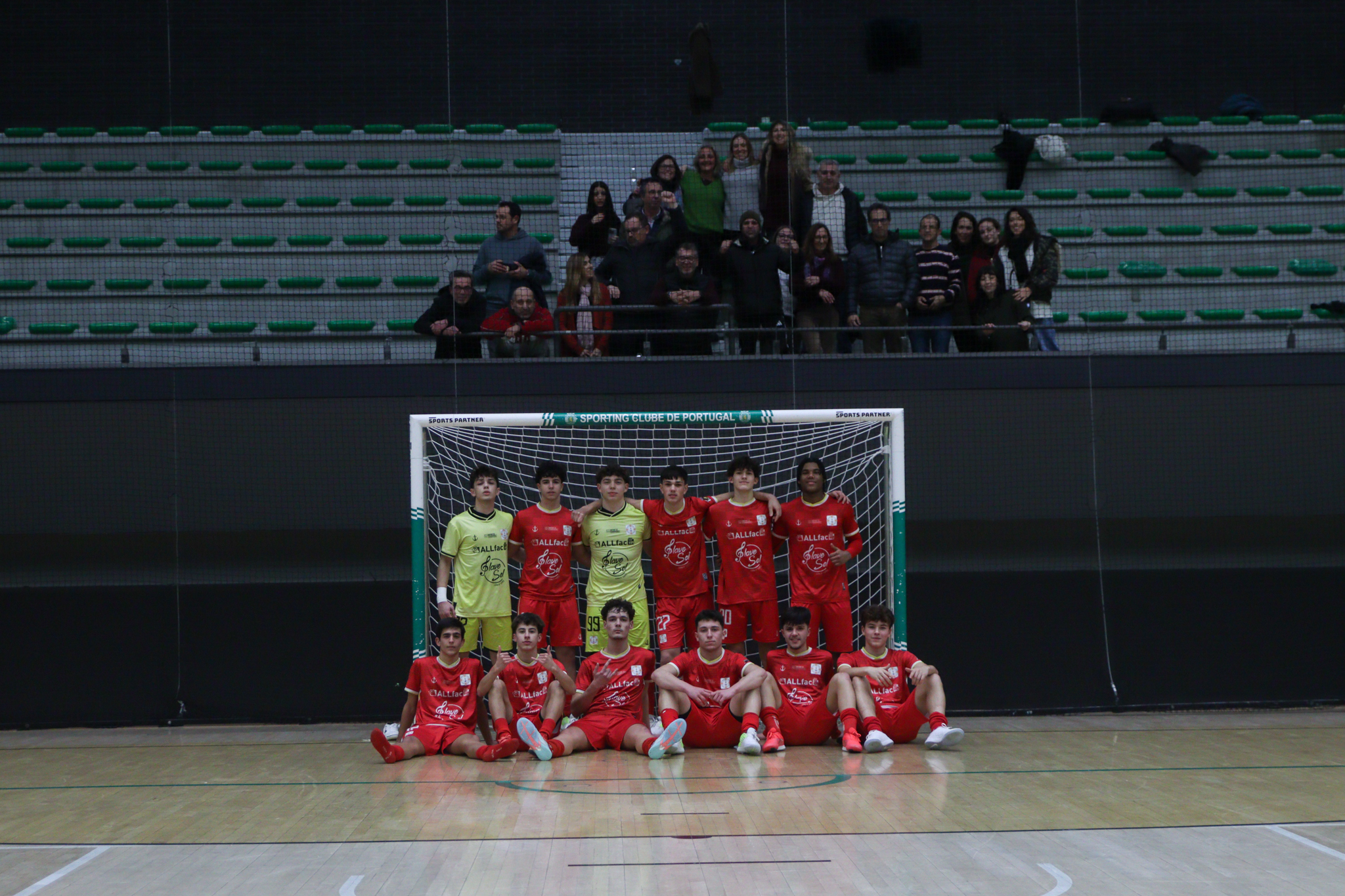 Lance principal do jogo de futsal