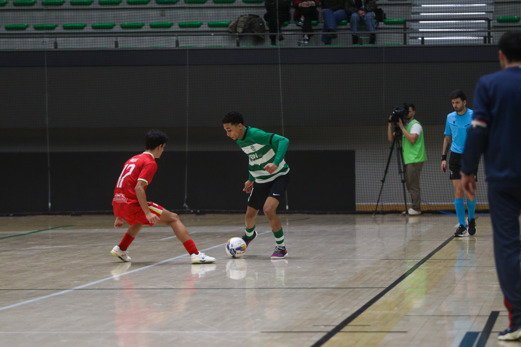 Golo comemorado durante o jogo